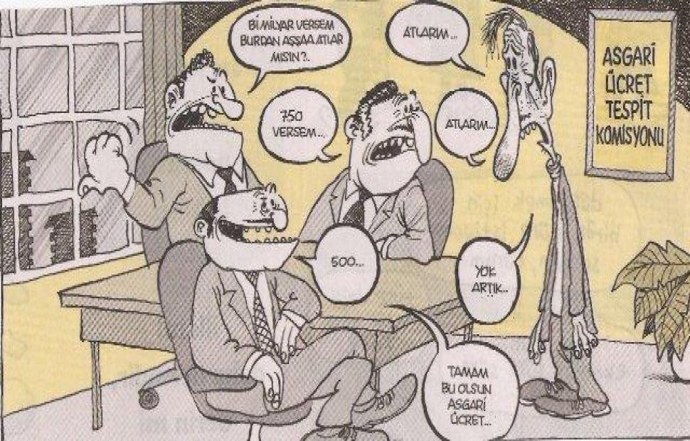Asgari ücret belirlenemedi